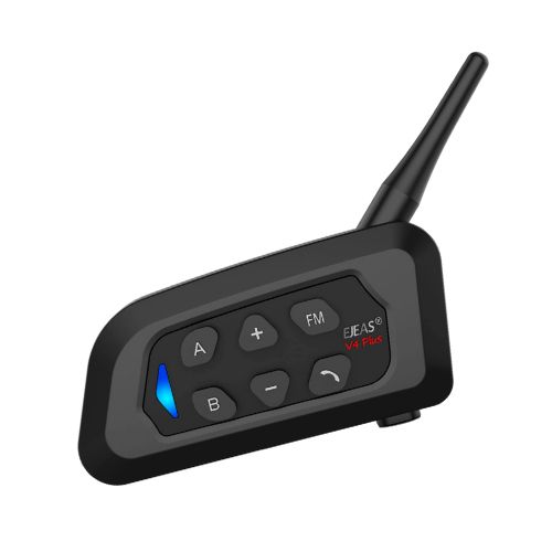 V4PLUS Intercomunicador bluetooth para casco